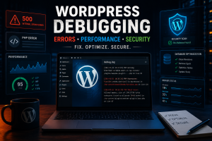 Read more about the article The Complete WordPress Debugging Handbook: Fix Errors, Improve Performance & Secure Your Website Like a Pro