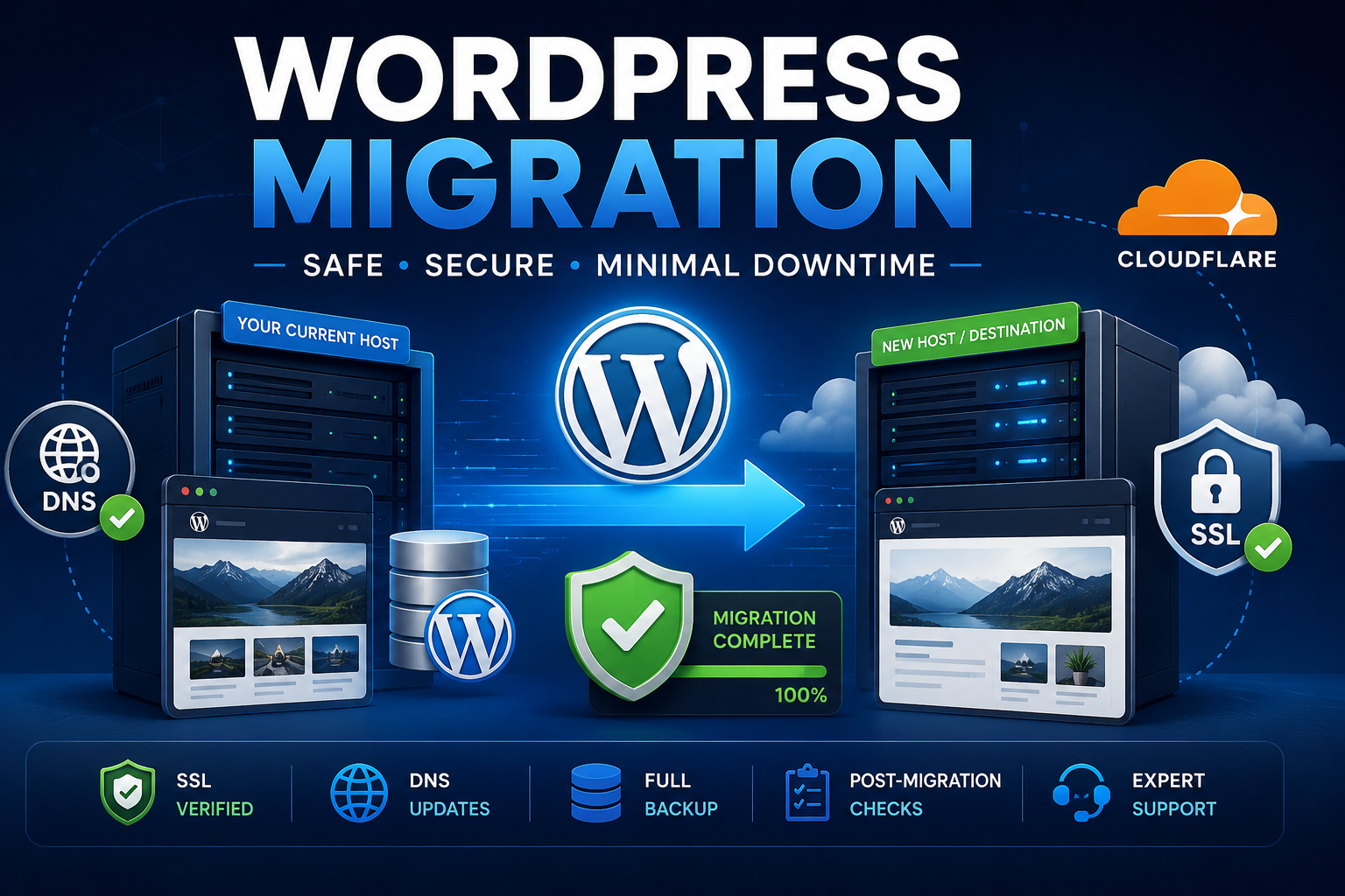 Read more about the article WordPress Migration Without Downtime: A Practical Guide to Moving Your Website Safely