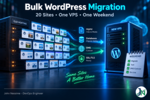 Read more about the article Bulk WordPress Migration: Moving 20 Sites to a New VPS in One Weekend