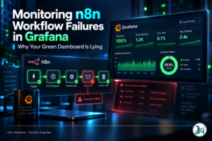 Read more about the article Monitoring n8n Workflow Failures in Grafana: Why Your Green Dashboard Is Lying