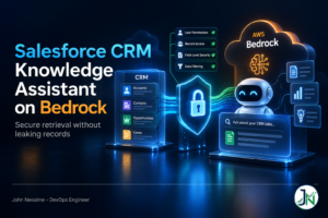 Read more about the article Build a CRM Knowledge Assistant on Amazon Bedrock Without Leaking Salesforce Records