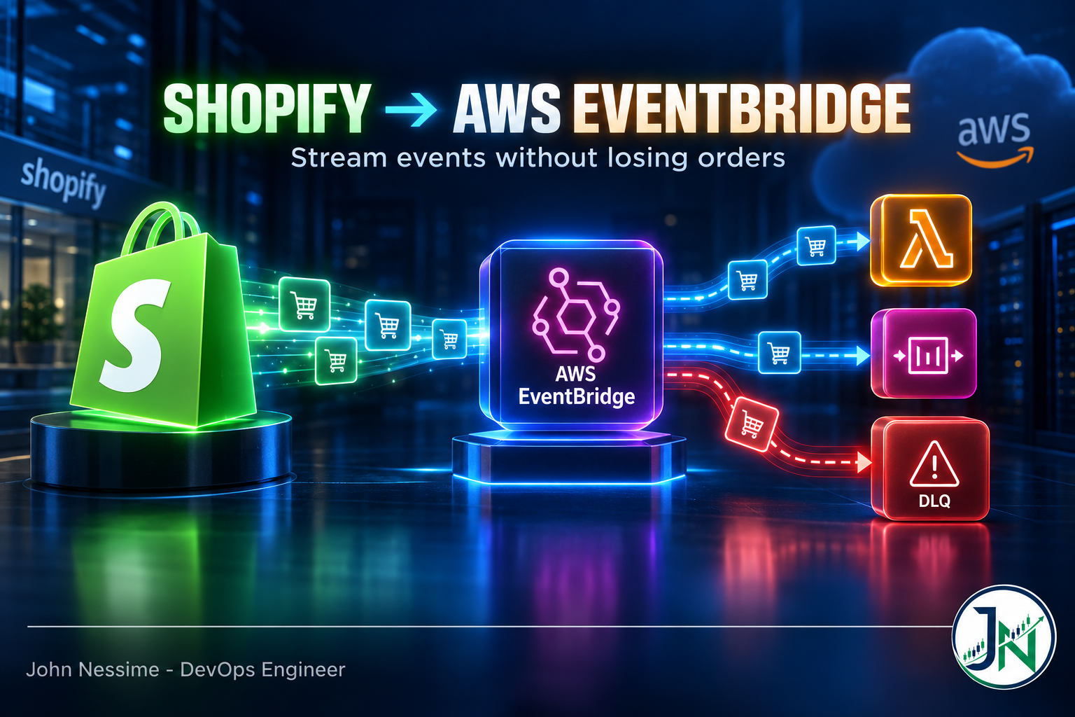 Read more about the article Streaming Shopify Events into AWS Without Losing Orders