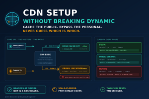 Read more about the article CDN Setup Without Breaking Dynamic Content