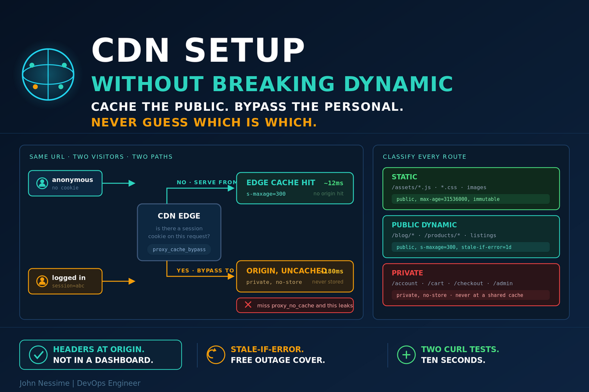 Read more about the article CDN Setup Without Breaking Dynamic Content