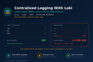 Read more about the article One Label Too Many: Centralized Logging With Loki Without Wrecking It