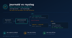 Read more about the article journald vs rsyslog: Where Your Linux Logs Actually Live