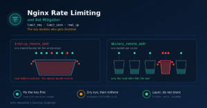 Read more about the article Nginx Rate Limiting and Bot Mitigation Without Blocking Real Users