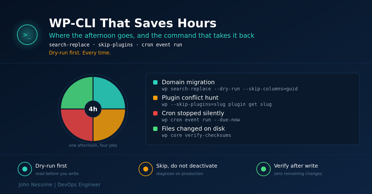 Read more about the article WP-CLI Commands That Save Hours (And the One That Bites Back)