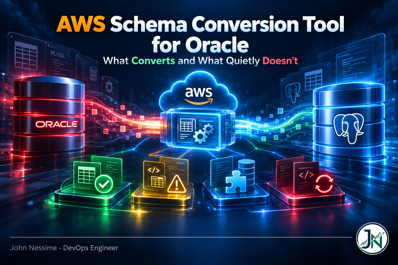 Read more about the article AWS Schema Conversion Tool for Oracle: What Converts and What Quietly Doesn’t