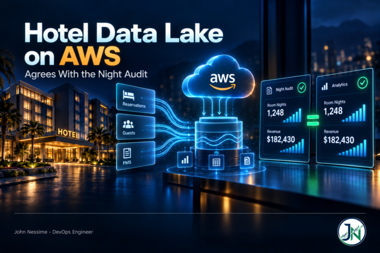 Building a Hotel Data Lake on AWS That Agrees With the Night Audit