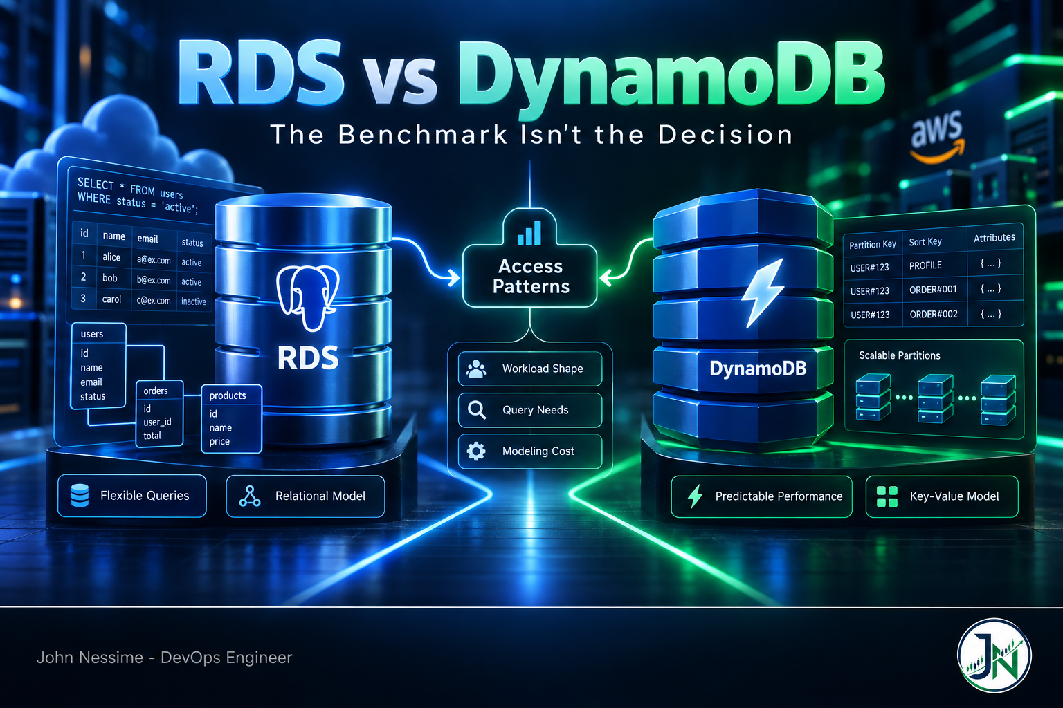 Read more about the article RDS vs DynamoDB: The Benchmark Isn’t the Decision