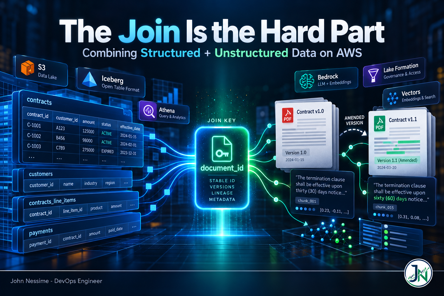 You are currently viewing The Join Is the Hard Part: Combining Structured and Unstructured Data on AWS