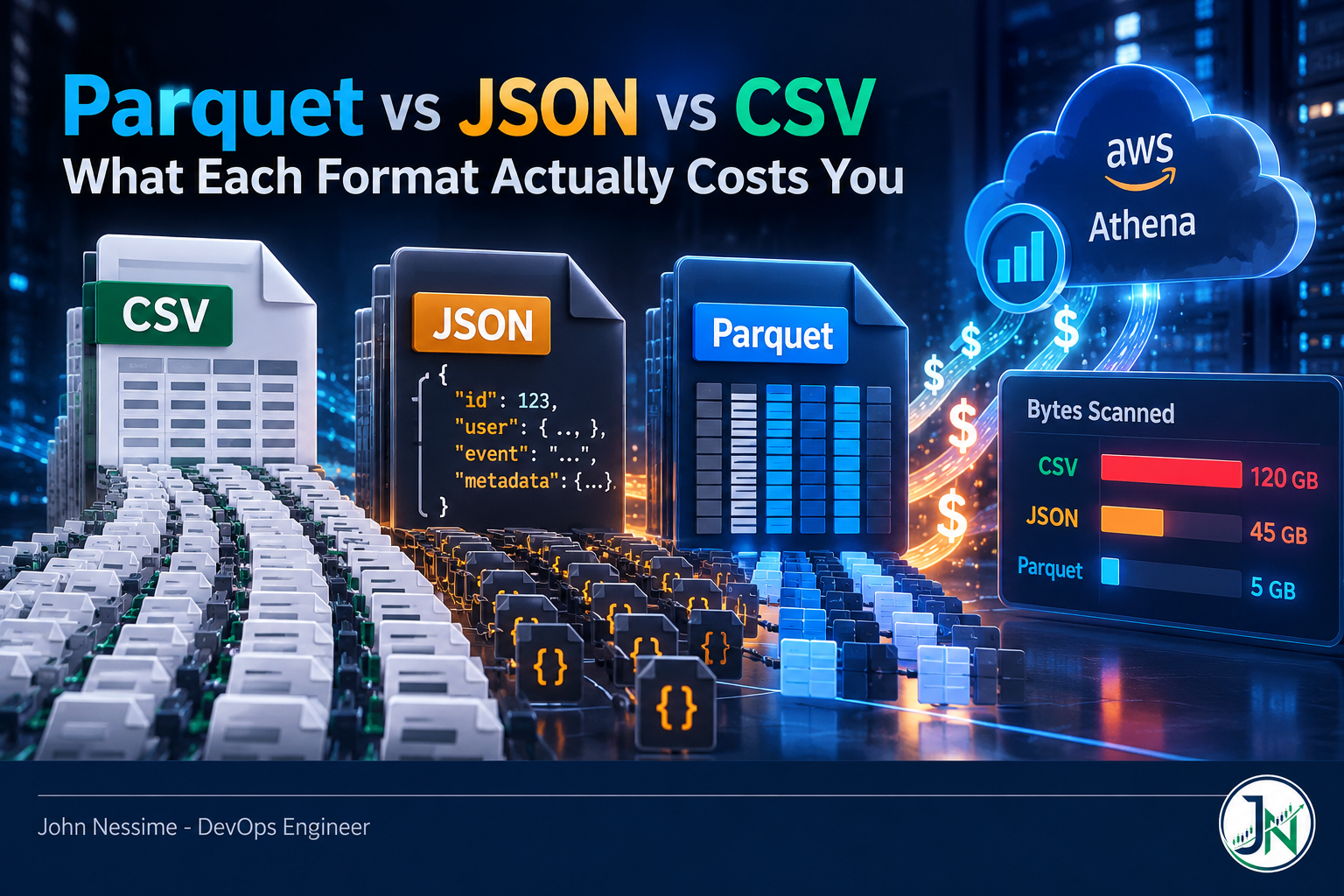 You are currently viewing Parquet vs JSON vs CSV: What Each Format Actually Costs You