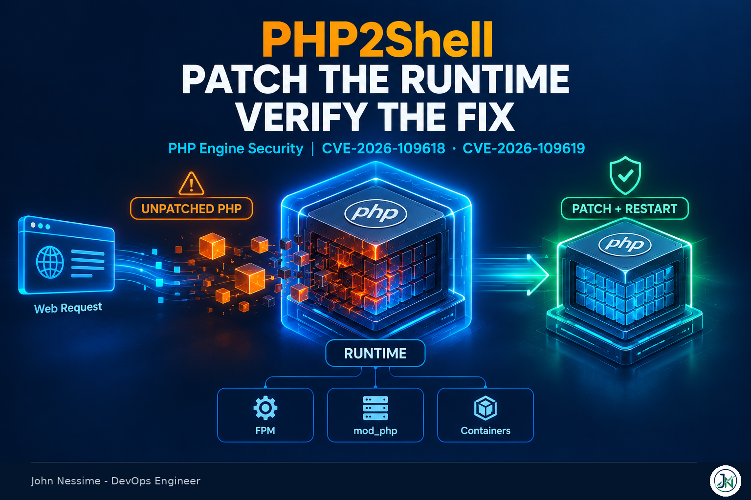 You are currently viewing PHP2Shell Vulnerability: What Happened, How to Patch, and How to Prove It Worked